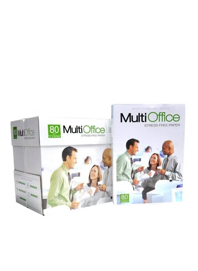 Multi Office A4 Copy Paper 80 gm 500 Paper 5 Packs - Image 2